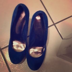 Bakers blue heels